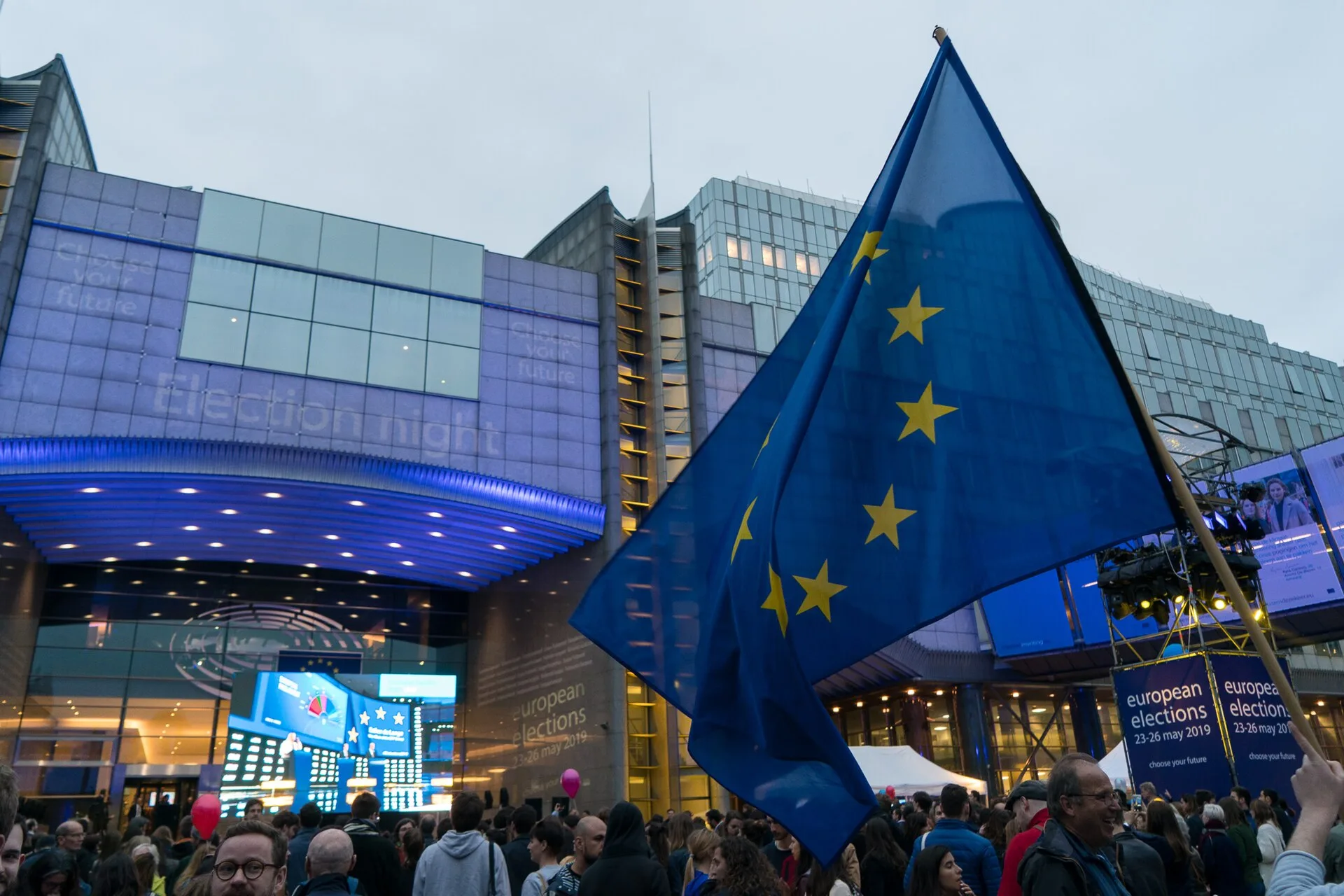 Európai Parlament épülete Brüsszelben